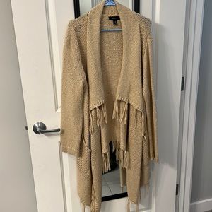 Wool sweater cardigan